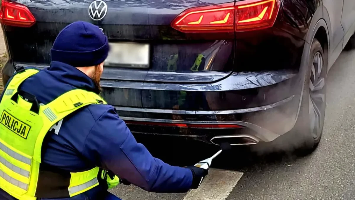 Policja kontroluje hałas na drogach! Jednego dnia zatrzymali 7 dowodów rejestracyjnych