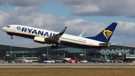 Ryanair likwiduje popularne połączenie z Gdańska do Hamburga. Znamy powód