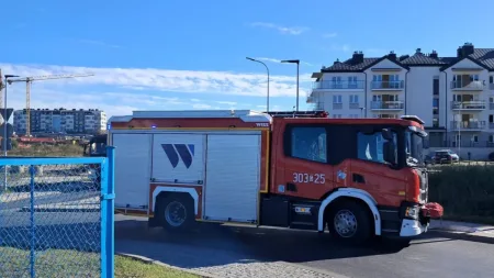 Gdańsk. Wyciek gazu na budowie. Ewakuacja pobliskiego przedszkola