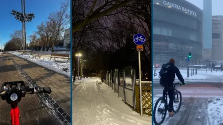 Zima zaskoczy drogowców? Nie na trasach rowerowych