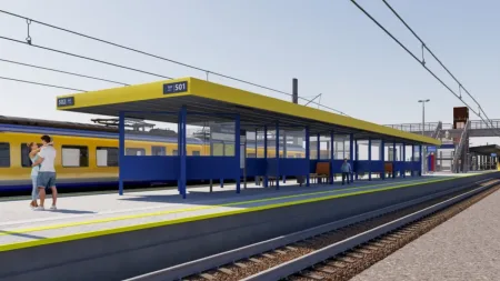 Trochę nowocześnie, trochę retro. SKM Gdańsk Stocznia w dwóch stylach