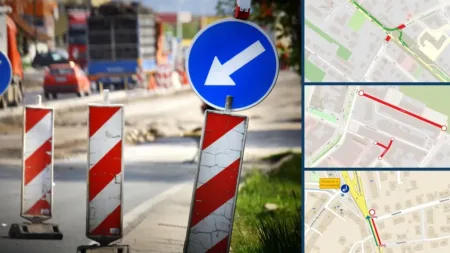 Zmiany w organizacji ruchu w Gdańsku od wtorku i środy. Utrudnienia w trzech miejscach