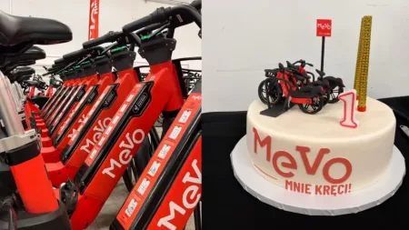 Pierwsze urodziny Mevo. Zobacz, jak wygląda serwis rowerów i praca operatora [ZDJĘCIA]