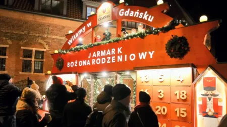 Magia świąt w centrum Gdańska. Jarmark Bożonarodzeniowy 2024 wystartował