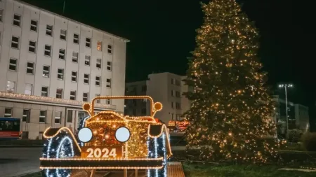 Świąteczne iluminacje rozświetliły Gdynię