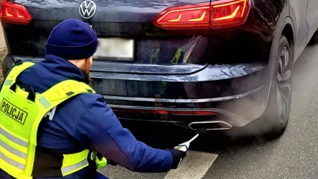 Policja kontroluje hałas na drogach! Jednego dnia zatrzymali 7 dowodów rejestracyjnych