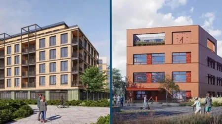 Nowe budynki na Młodym Mieście? W zamian nowa szkoła i przestrzenie zielone [WIZUALIZACJE]