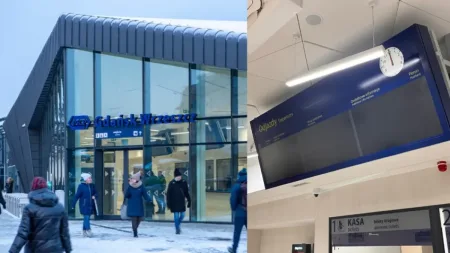 Ciemne wyświetlacze ponad rok po remoncie dworca. PKP: Uruchomimy je do końca 2025 r.