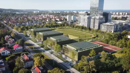 Centrum Sportowe UG coraz bliżej. Ruszają prace na zapomnianym terenie [WIZUALIZACJE]