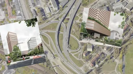 Węzeł Kliniczna po wyburzeniu estakad? Pomysłów nie brakuje