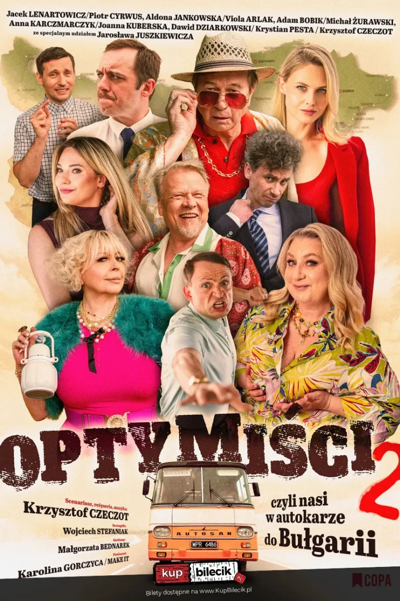 Optymiści 2 - czyli nasi w autokarze do Bułgarii