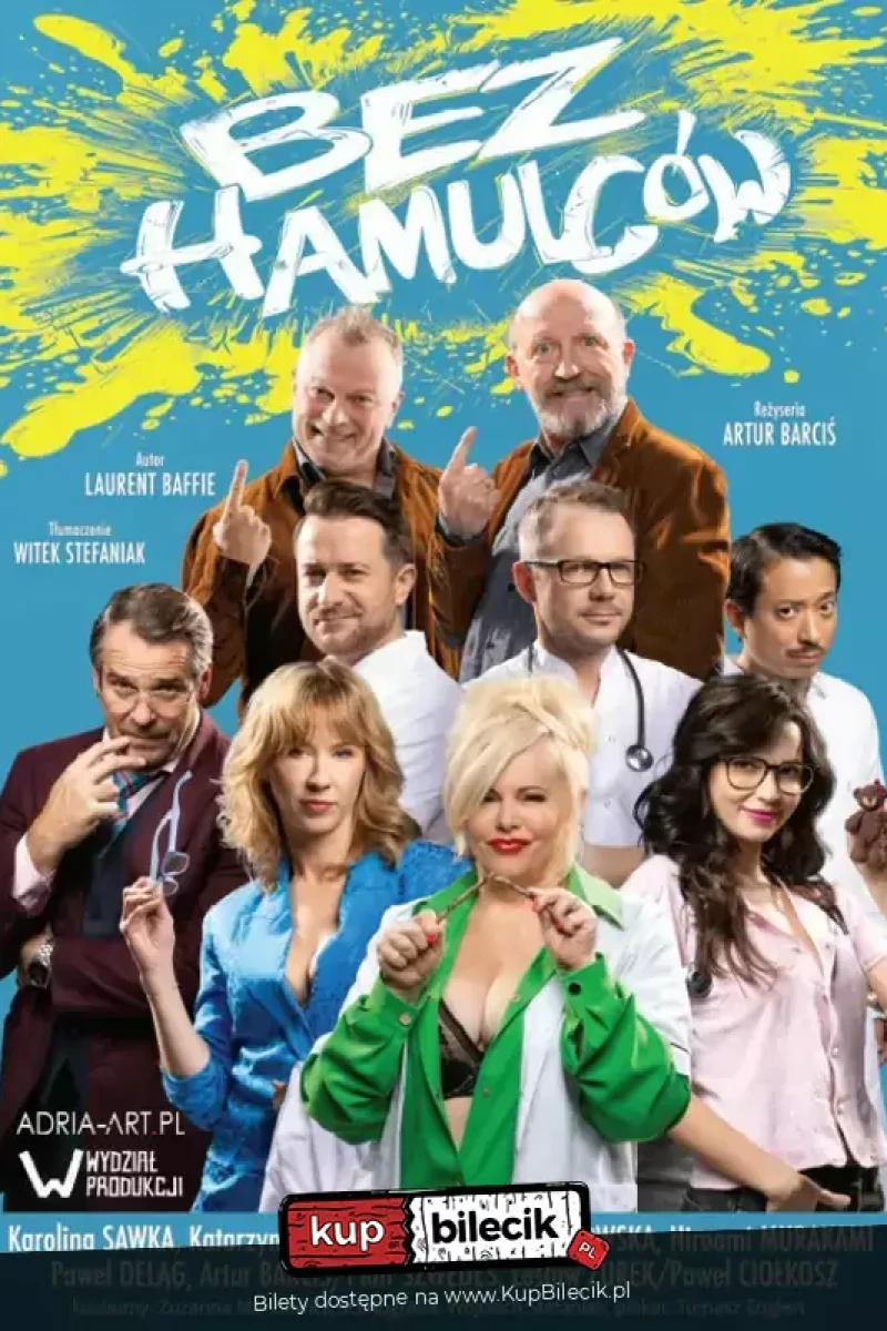 Spektakl komediowy w reżyserii Artura Barcisia