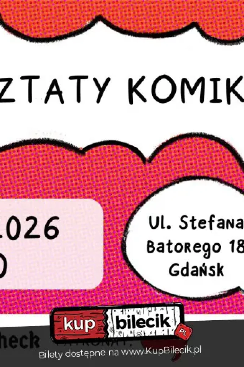 Warsztaty Komiksowe. Wiek: 16+