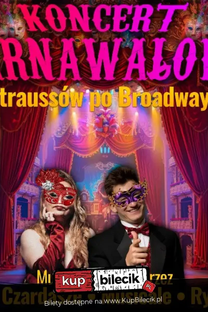 Najpiękniejsze utwory ducha karnawału - Trasa Ogólnopolska