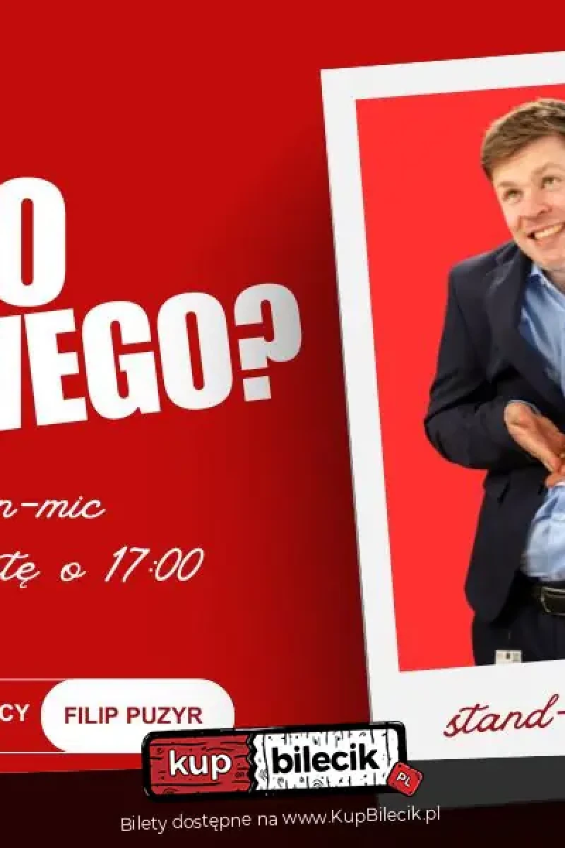 Co nowego | open-mic | prowadzi Filip Puzyr