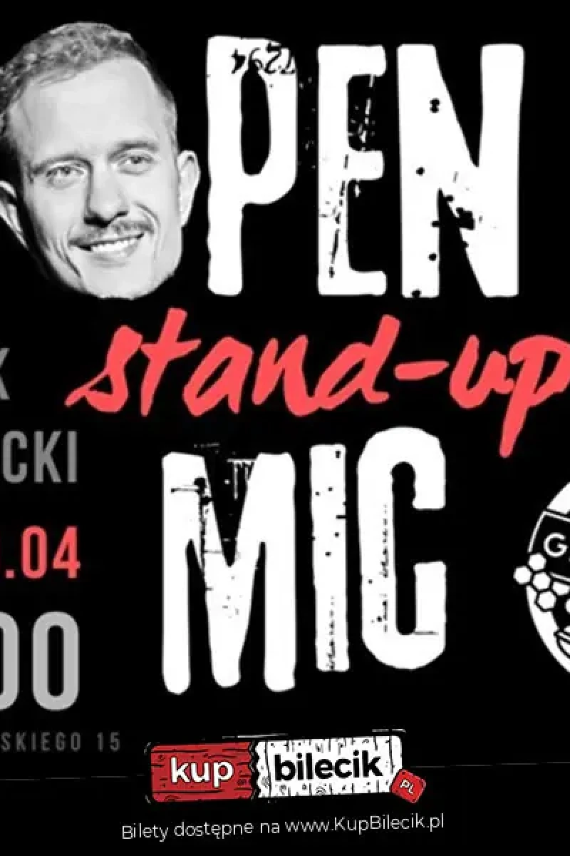 Stand-up Open Mic w Graciarni! Prowadzi Patryk Jełowicki