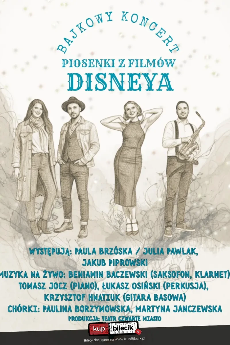 Bajkowy koncert - piosenki z filmów Disneya