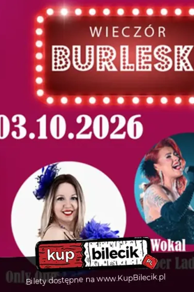 Burleska by Rose de Noir w klubie Nowy Harem
