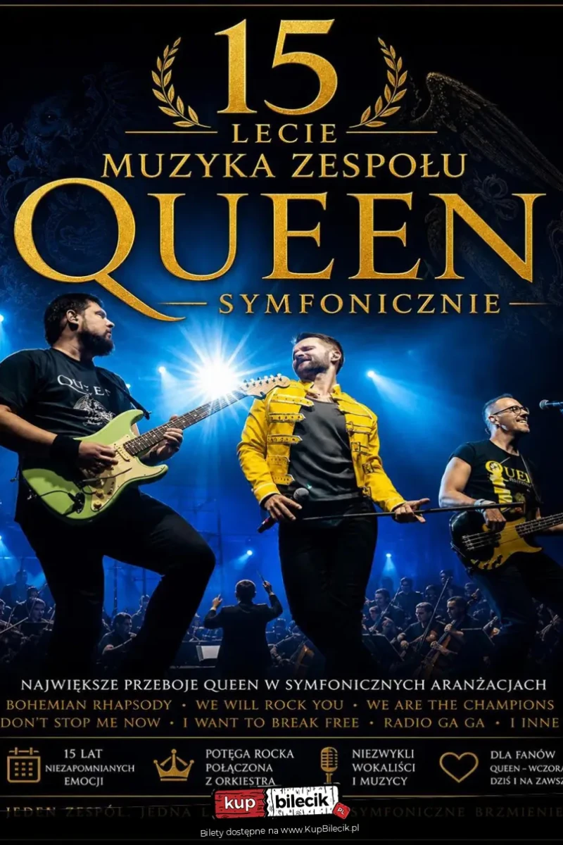 Queen Symfonicznie - trasa XV-lecia