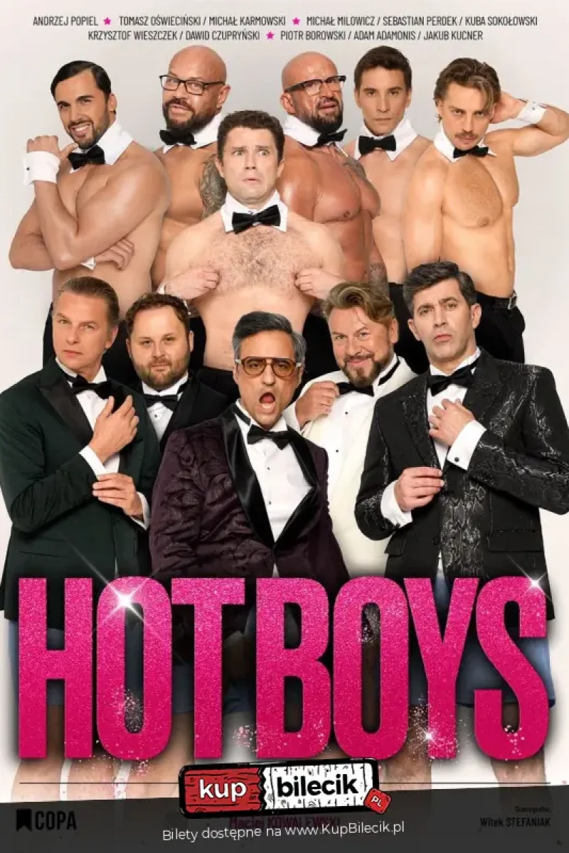 Pierwsza na świecie rozbierana komedia teatralna o boysbandzie!