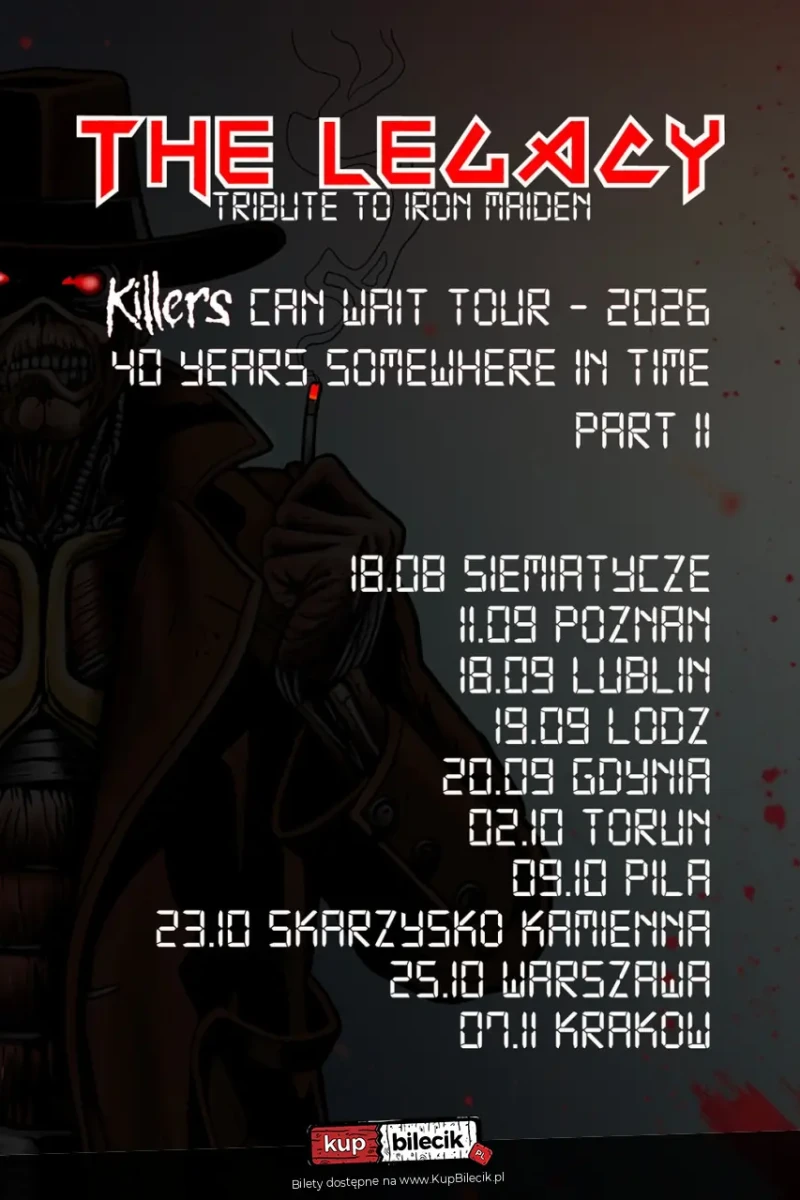 KILLERS CAN WAIT TOUR 2026 PART II