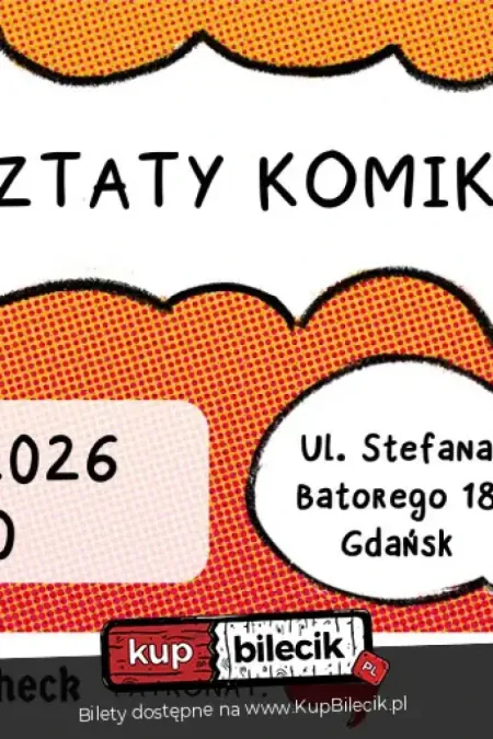 Warsztaty Komiksowe. Wiek: 16+