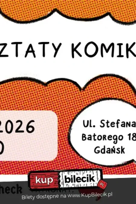 Warsztaty Komiksowe. Wiek: 16+
