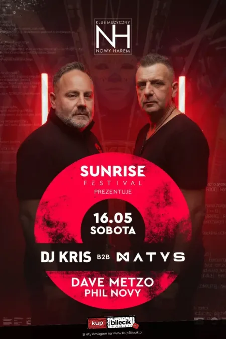 Sunrise Festival prezentuje Kris B2B Matys