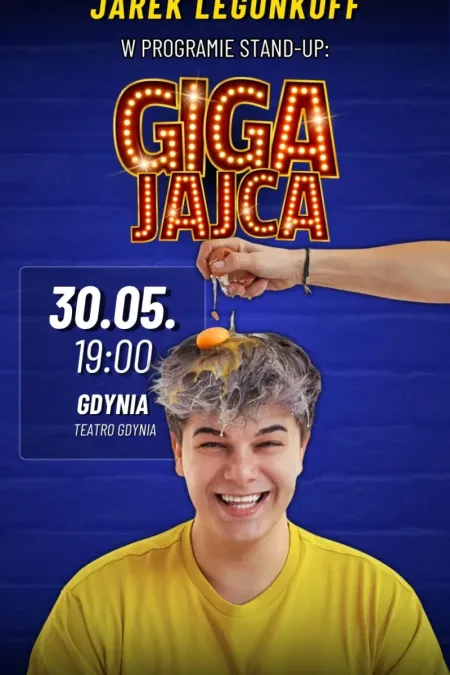 Stand up: Jarek Legońkoff w programie "GIGA JAJCA"