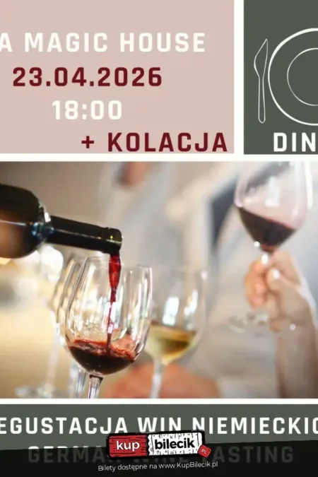 Znakomity wieczór niemieckich smaków - kolacja z winami