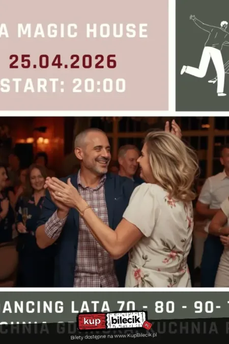 DANCING i znakomita kolacja - DJ Skaldi - lata 70-80-90-te