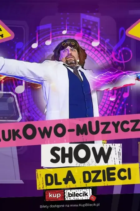 Interaktywne, humorystyczne widowisko z wykonaniem doświadczeń chemicznych i fizycznych na żywo