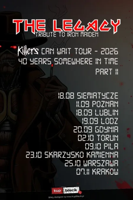 KILLERS CAN WAIT TOUR 2026 PART II
