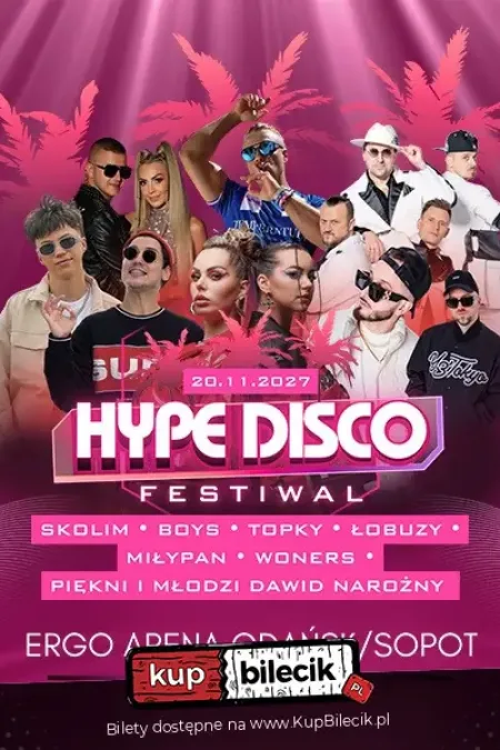 Festiwal muzyki Disco w Trójmieście - Hype Disco Festiwal