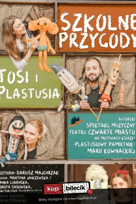 Na podstawie książki "Plastusiowy Pamiętnik" Marii Kownackiej, reż. Dariusz Majchrzak.