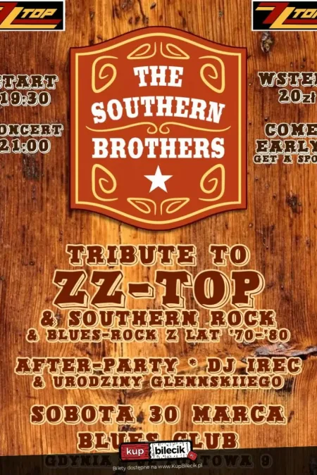Tribute to ZZ Top & Southern Rock - Southern Brothers