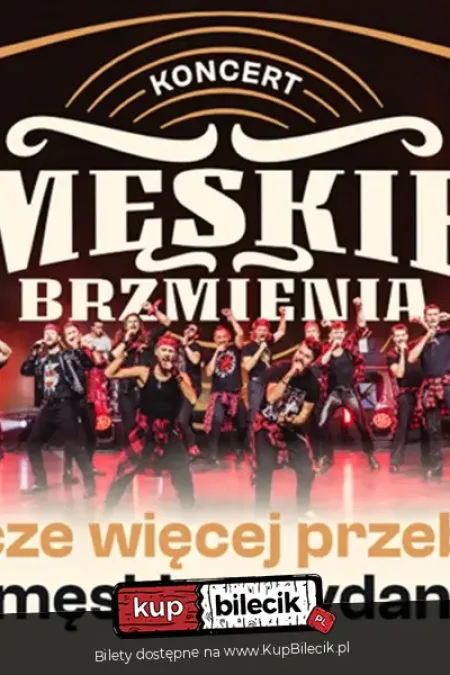 NOWA TRASA KONCERTOWA i jeszcze więcej wielkich przebojów w męskim wydaniu!