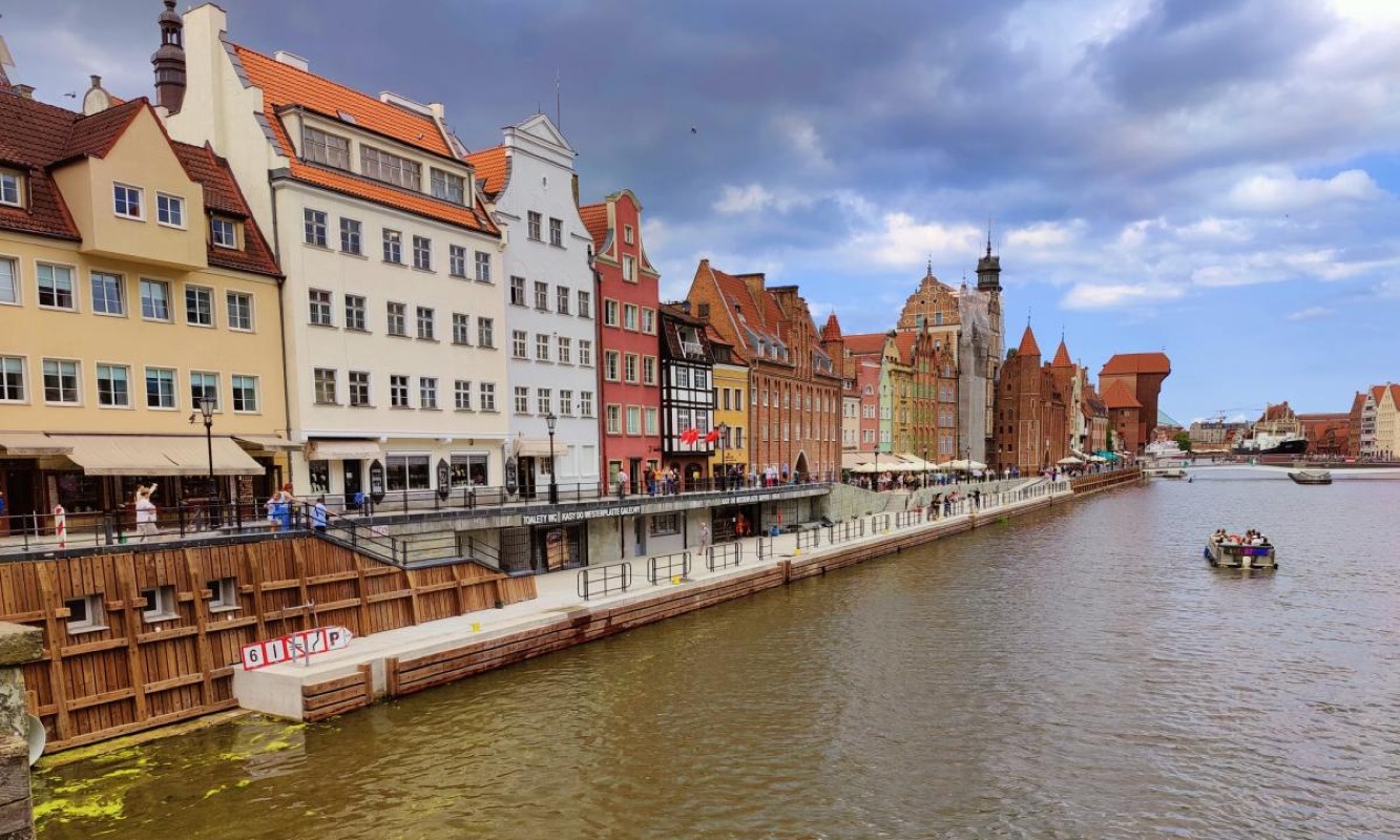 Kamienice nad Motławą