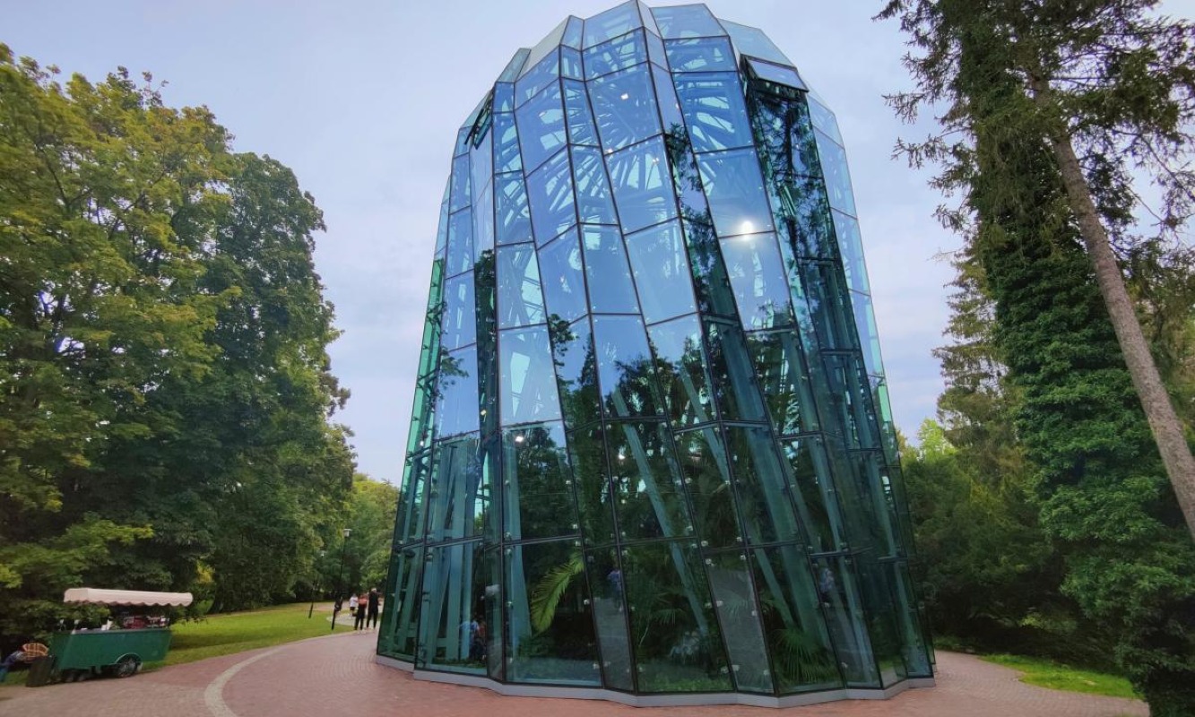 Palmiarnia w Parku Oliwskim